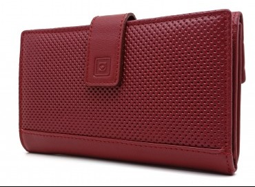 cartera burdeos mujer